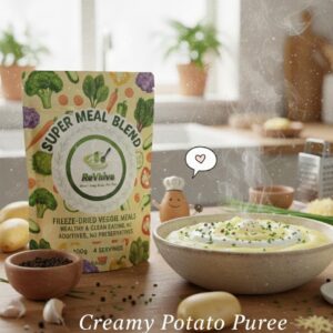Potato & Leek Puree with a Touch of Ginger